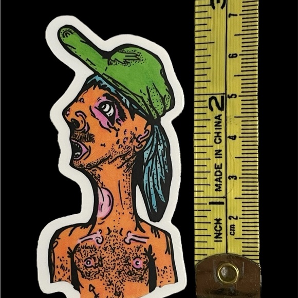 Bundle of two hand drawn stickers and two hand drawn magnets - Picture 11 of 12